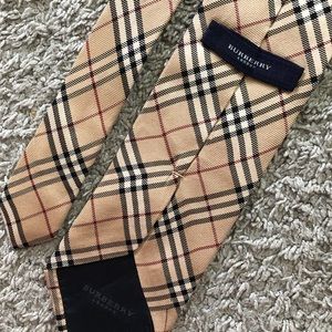 Men’s nova check Burberry tie